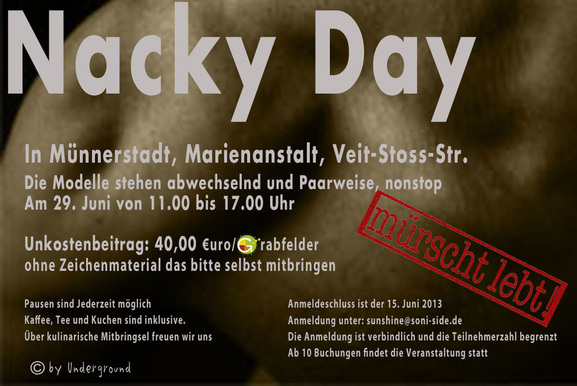 Einladung zum Nacky Day